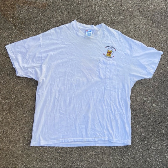 Vintage Beer Tee Burbank Mug Club, Single Stitch, Vintage Hanes (XXL) - Picture 5 of 12